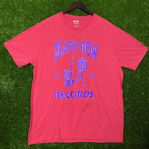 Death Row Records 1991 Rap T-shirt size 2XL